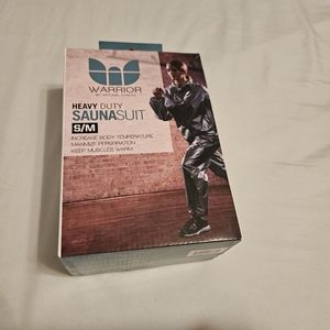 Warrior by Natural Fitness Adult Small/Medium Heavy Duty Sauna Suit New